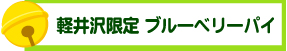 軽井沢限定ブルーベリーパイ